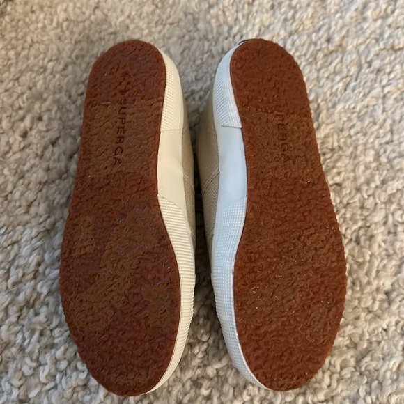 NWT SUPERGA cotu 2750 classic sz6 taupe - Picture 3 of 7